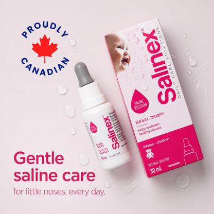 Salinex Saline Nasal Drops for Infants & Children, 30 mL
