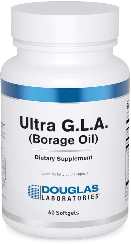 Douglas Laboratories Ultra G.L.A. (Borage Oil) | 240 mg. Gamma Linolenic Acid | 60 Softgels