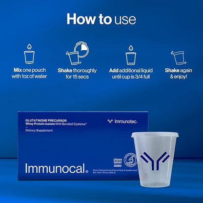 Immunocal® Glutathione Precursor 30 Servings