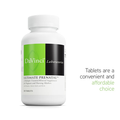 DaVinci Labs Ultimate Prenatal - Nutritional Supplement for Pregnant Women and Nursing Mothers to Support Healthy Pregnancy and Lactation* - With Vitamins, Minerals, Amino Acids and More - 150 Tablets