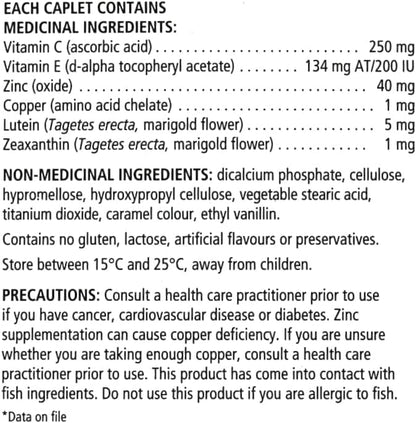 Vitalux Advanced Ocular Multi-Vitamin, 200 caplets