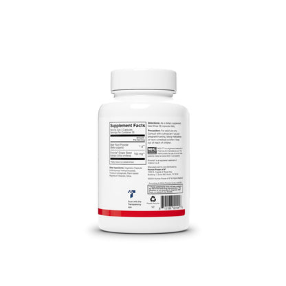 HumanN SuperBeets Beet Root Capsules Quick Release 1000mg, Helps Support Nitric Oxide Production, Blood Pressure, Heart Health, Contains Non-GMO Beetroot Powder, Studied Antioxidants 90 Count