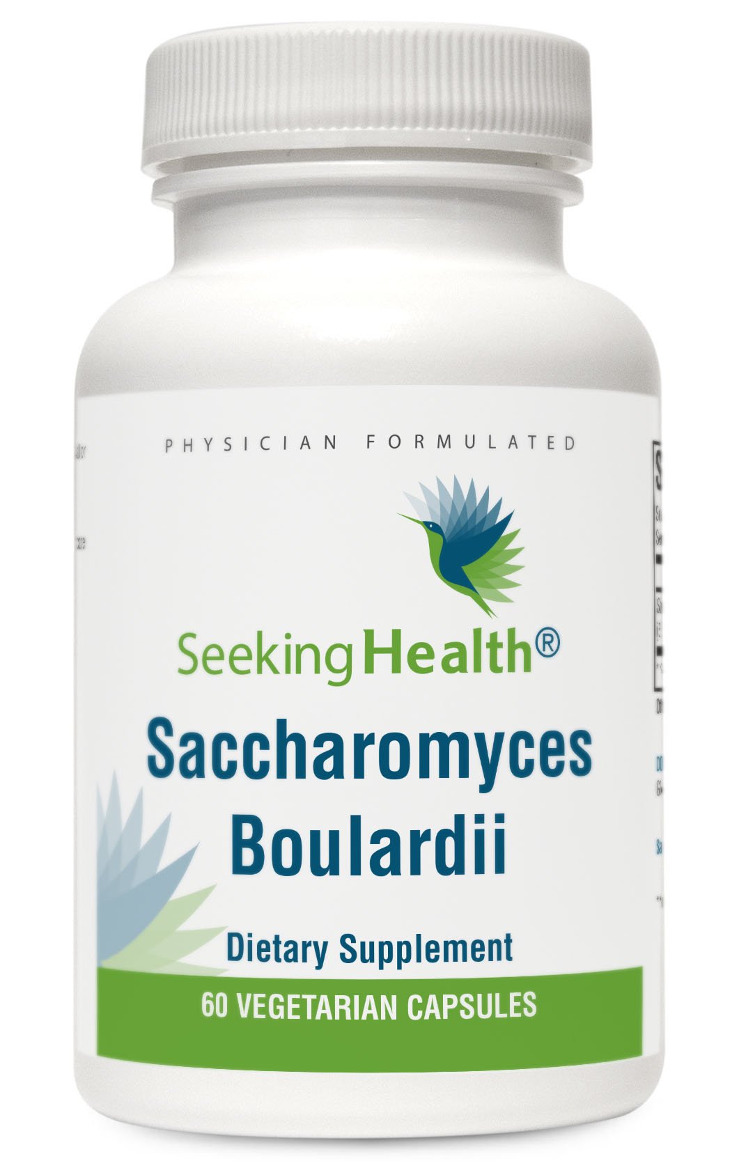 Seeking Health | Saccharomyces Boulardii | Probiotic Supplement | 5 Billion CFU per Capsule | 60 Vegetarian Capsules
