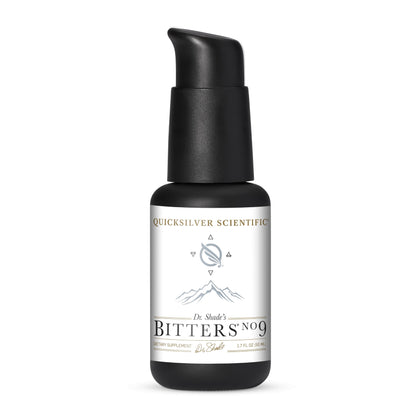 Quicksilver Scientific Dr. Shade's Bitters No. 9 - for Digestion - Fast Acting Liposomal Digestive Bitters with Milk Thistle, Burdock Root & Juniper Essential Oil - Digestive Support (50ml)