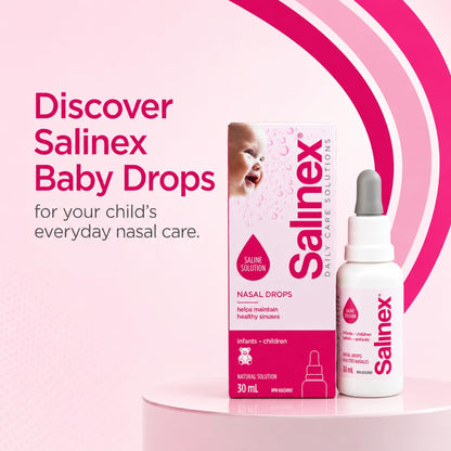 Salinex Saline Nasal Drops for Infants & Children, 30 mL