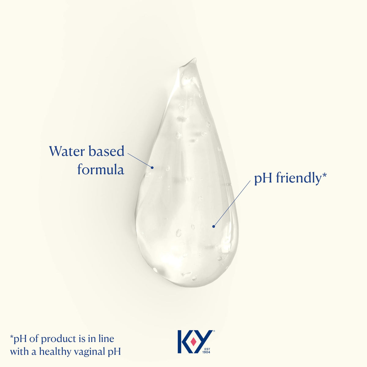 K-Y Jelly Water-Based Personal Lubricant for Smooth Glide, 113 g