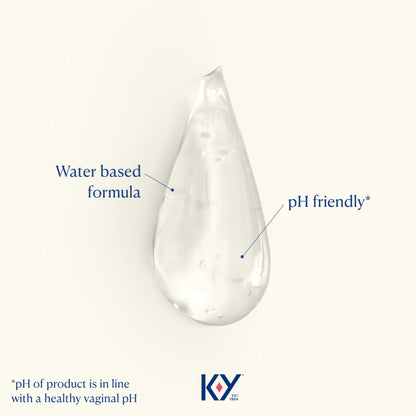 K-Y Jelly Water-Based Personal Lubricant for Smooth Glide, 113 g