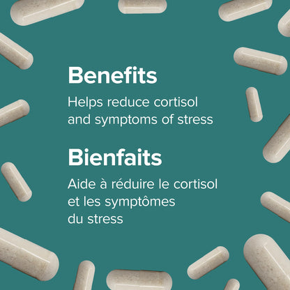 Webber Naturals Ashwagandha + Magnesium, 120 Capsules