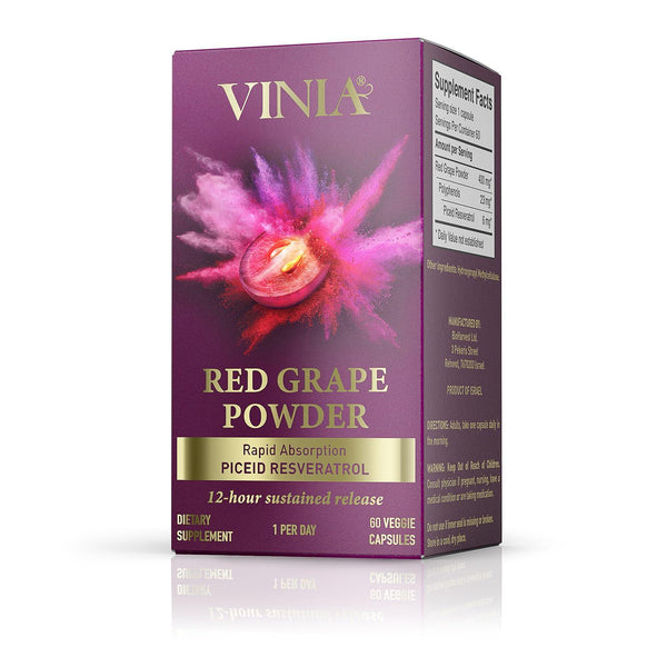 12-Hour Long-Lasting Piceid Resveratrol Supplement. Nitric Oxide Supplement. Supports Heart Health, Blood Flow, Boost Oxygen Superfood Powder, Keto Friendly. Vegan & Non-GMO. 60 Day Supply.