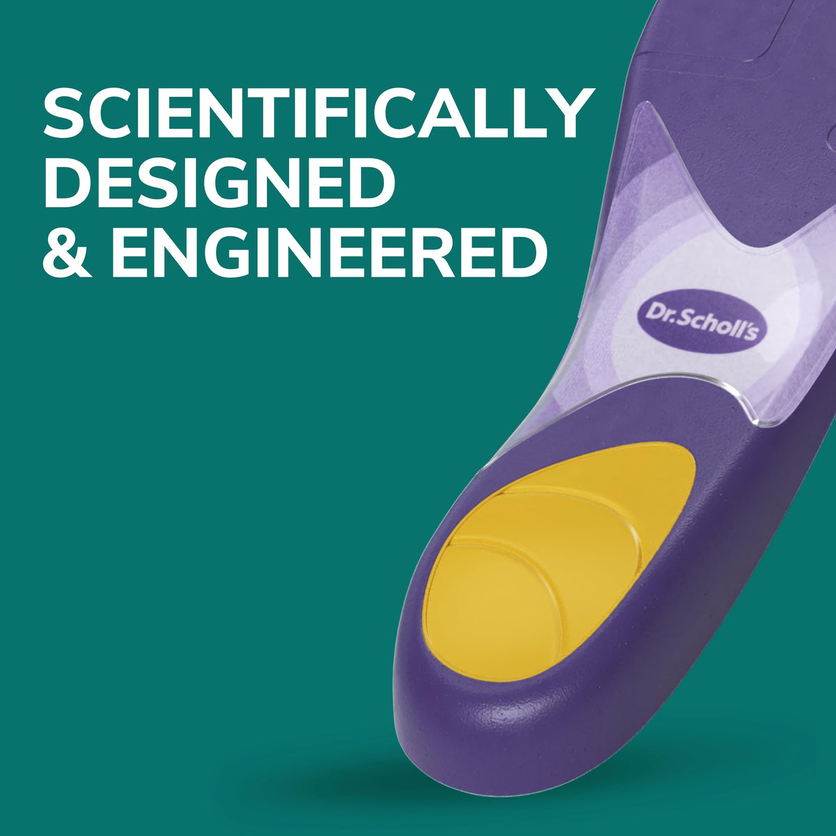Dr. Scholl's Prevent Pain Protective Insoles, Protect Against Foot, Knee, Lower Back Pain, Promote Foot Health & Wellness, Trim to Fit Insert, Women Shoe Size 6-10, 1 Pair