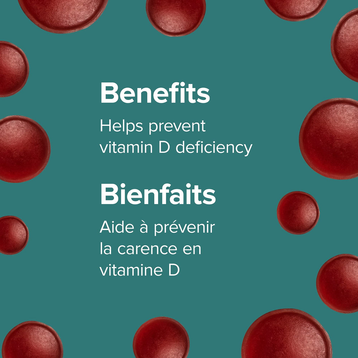 Webber Naturals Vitamin D3 2500 IU, 75 Gummies