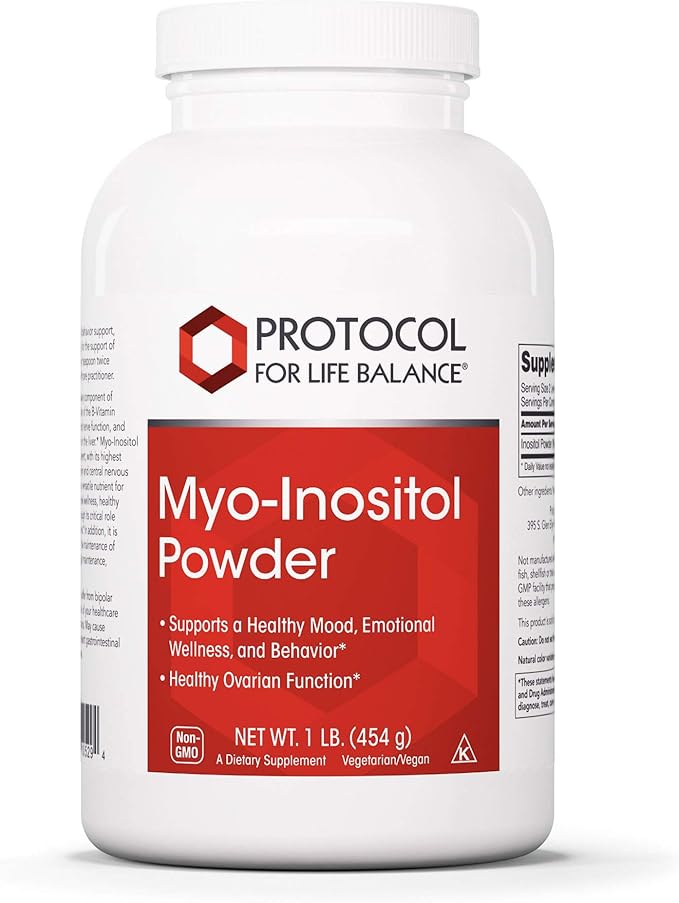 Protocol For Life Balance - Myo-Inositol Powder 1lb. (454 g)