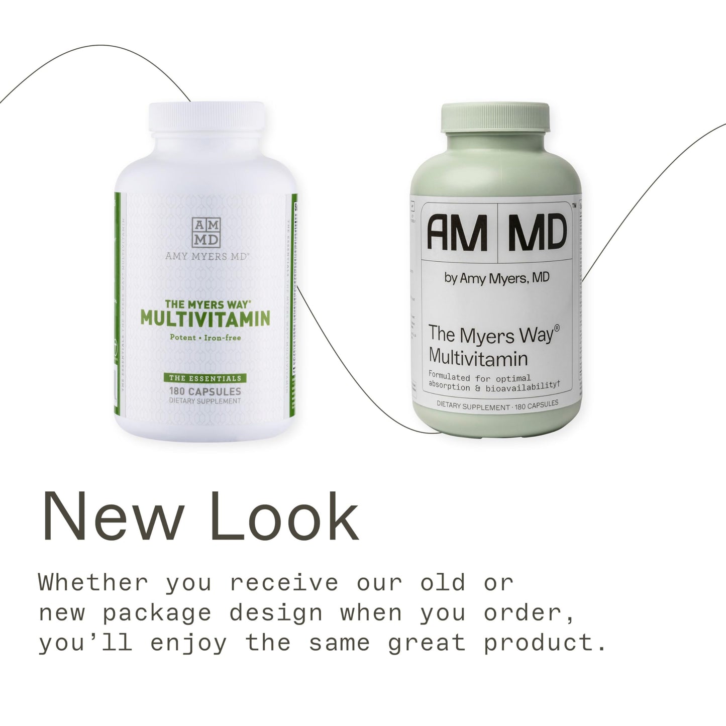 Amy Myers MD Multivitamin for Women and Men, Immune and Thyroid Support, Stress Relief - Activated B Vitamins, Zinc, Selenium, Iodine - Rich in Nutrients and Minerals, Increase Energy Levels 180 Caps