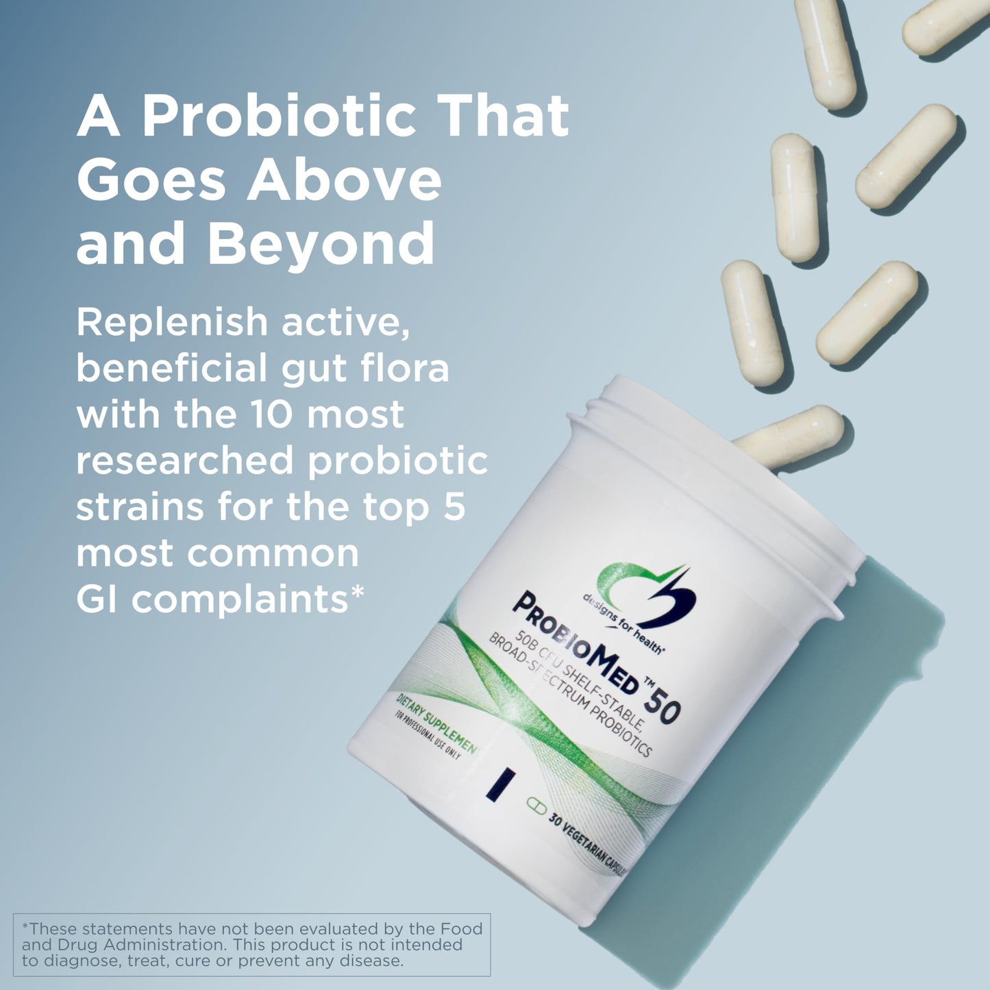 Designs for Health 3R Gut Reset Program - IgGI Immunoglobulin Capsules, ProbioMed 50 Probiotic, GI Revive to Soothe, Coat & Fortify (3 Products)