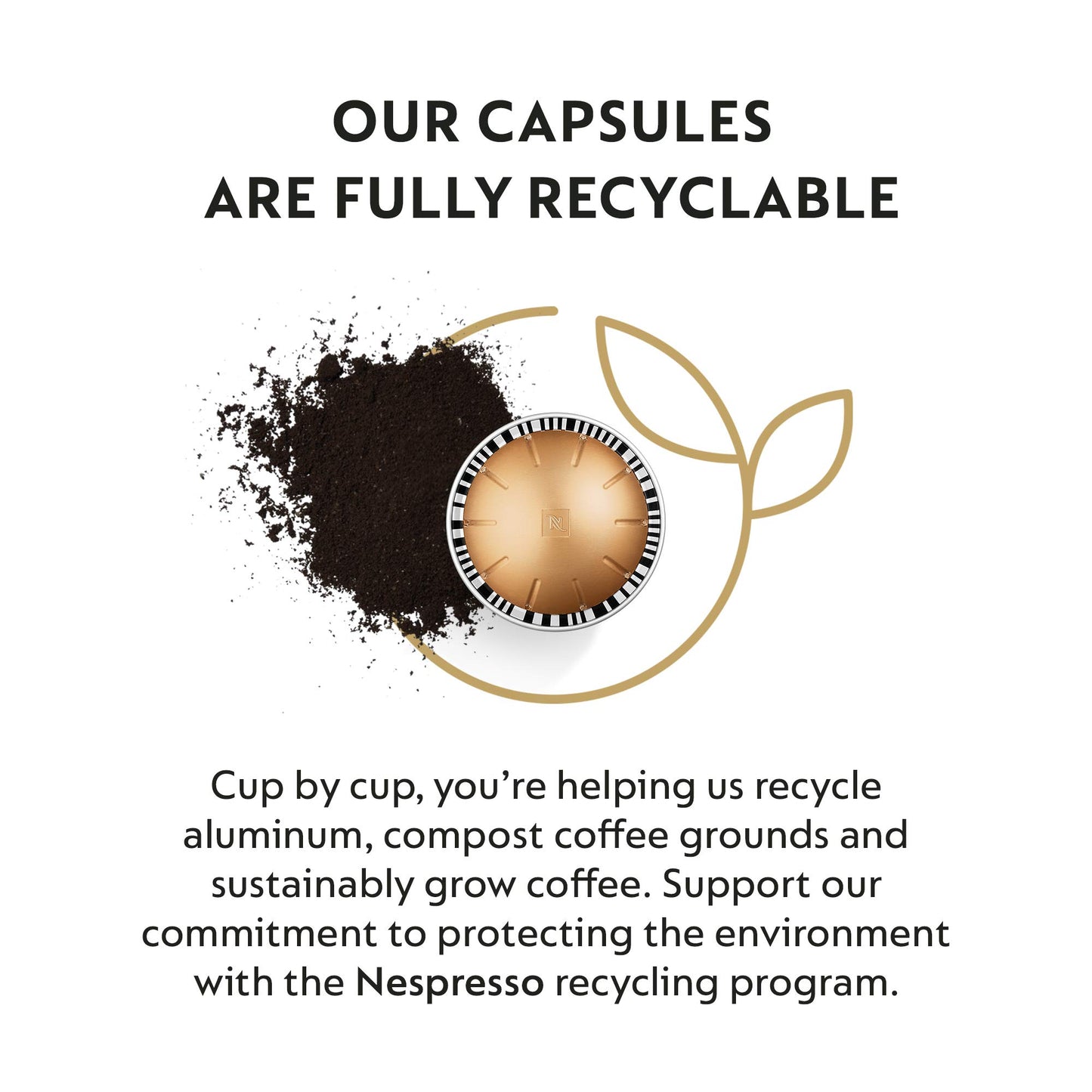 Nespresso Capsules Vertuo, Melozio, Medium Roast Coffee, 50 Count Bulk Loose  Coffee Pods