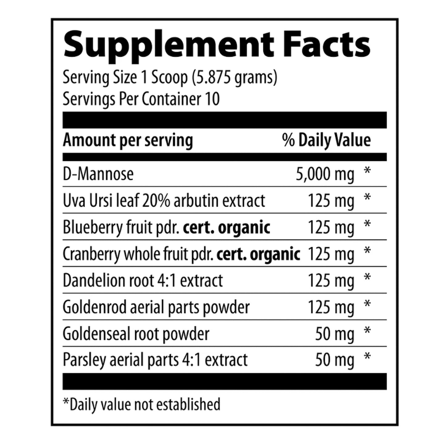 Vibrant Health, U.T. Vibrance Powder, Crisis Intervention for Urinary Tract Health, 10 Servings