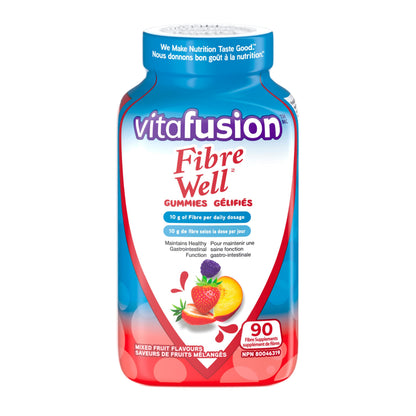 Vitafusion Fibre Well Fiber Supplements | 10g | 90 Gummies