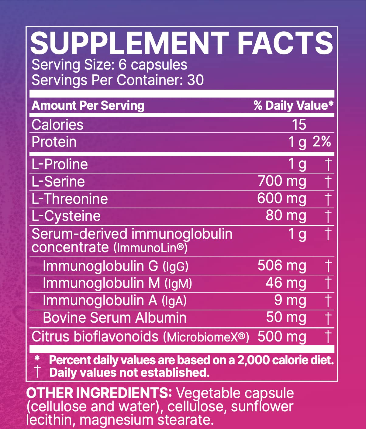 Microbiome Labs MegaMucosa Gut Health Powder - Digestive Supplement with Complete Mucosal Support for Healthy Gut & Immune Function - Dairy-Free Immunoglobulins & Amino Acids - Berry Acai (5.5 oz)