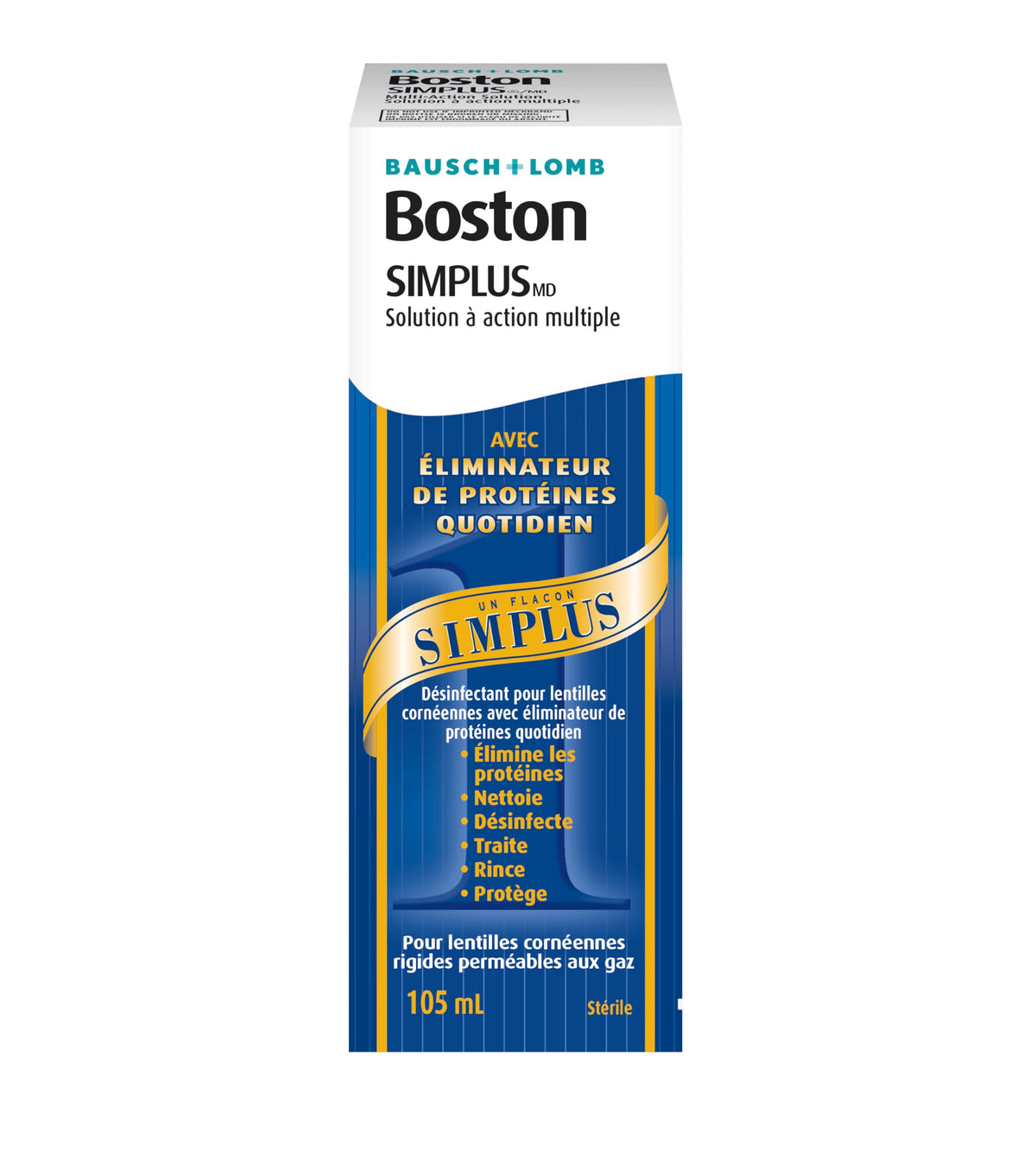 Bausch + Lomb Boston Simplus Multi-Action Solution, 105ml