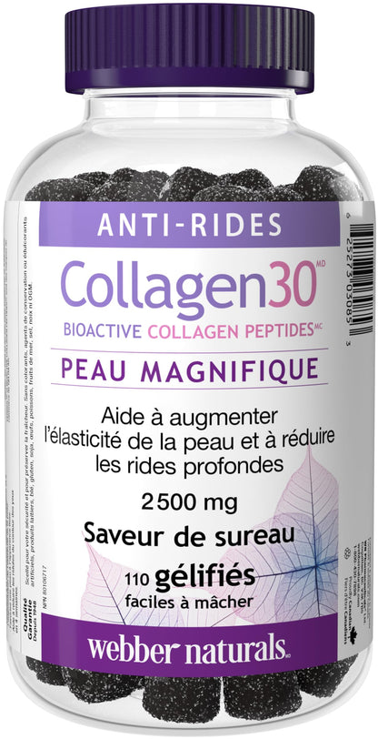 Collagen30 Anti-Wrinkle Gummy, 110 Gummies