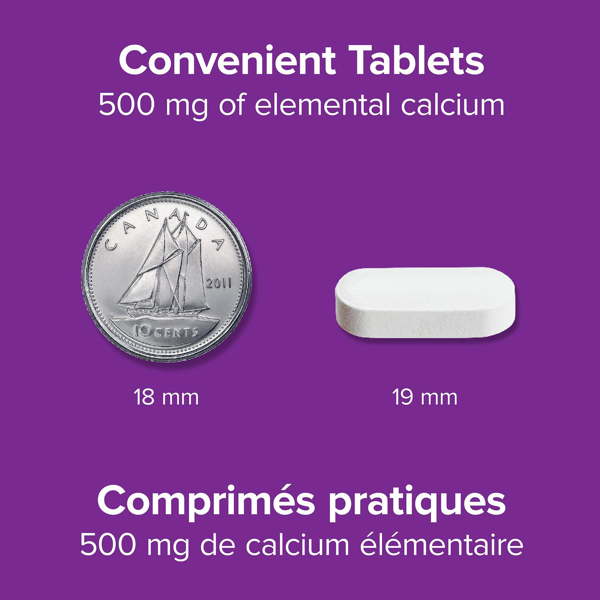 Webber Naturals Calcium Supplement, 250 Tablets