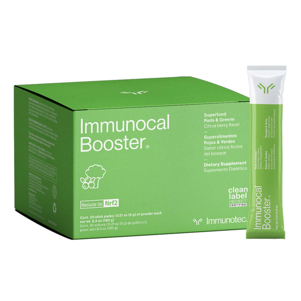 Immunocal Booster – Supplement with Over 50 Fruits & Veggies, Relieves Inflammation, Immune Support, Antioxidant, Selenium + Sulforaphane (Nrf2 Activator™) | Gluten Free, Sugar Free | 30 Servings