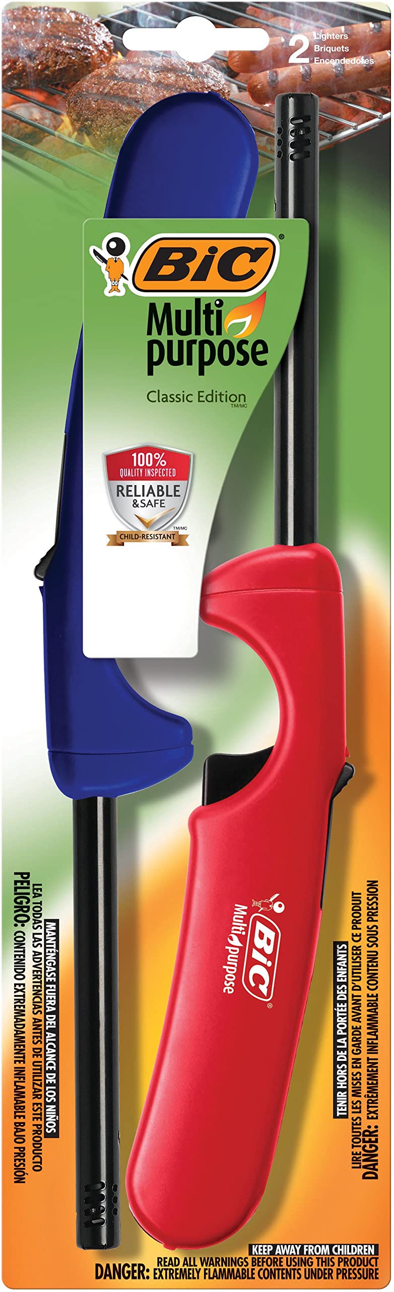 BIC Multi-Purpose Lighter, 2 Pack