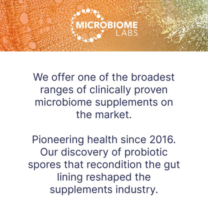 Microbiome Labs Total Gut Restoration Kit (Powder) - 3-Product Gut Health Spore Based Probiotic, Prebiotic Powder & Mucosal Immunoglobulin + Amino Acids Supplement for Immune, GI & Digestive Health