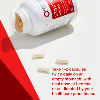 Protocol For Life Balance - L-Tryptophan 500 mg - 120 Veg Capsules