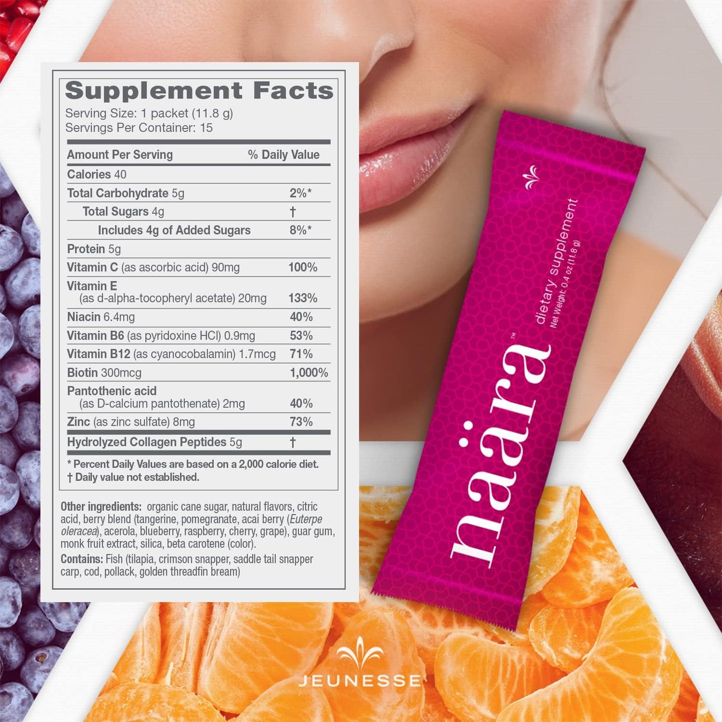 Jeunesse Naara Hydrolised Collagen Beauty Drink Naära