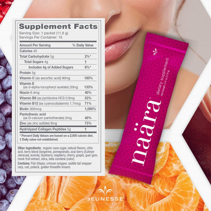 Jeunesse Naara Hydrolised Collagen Beauty Drink Naära