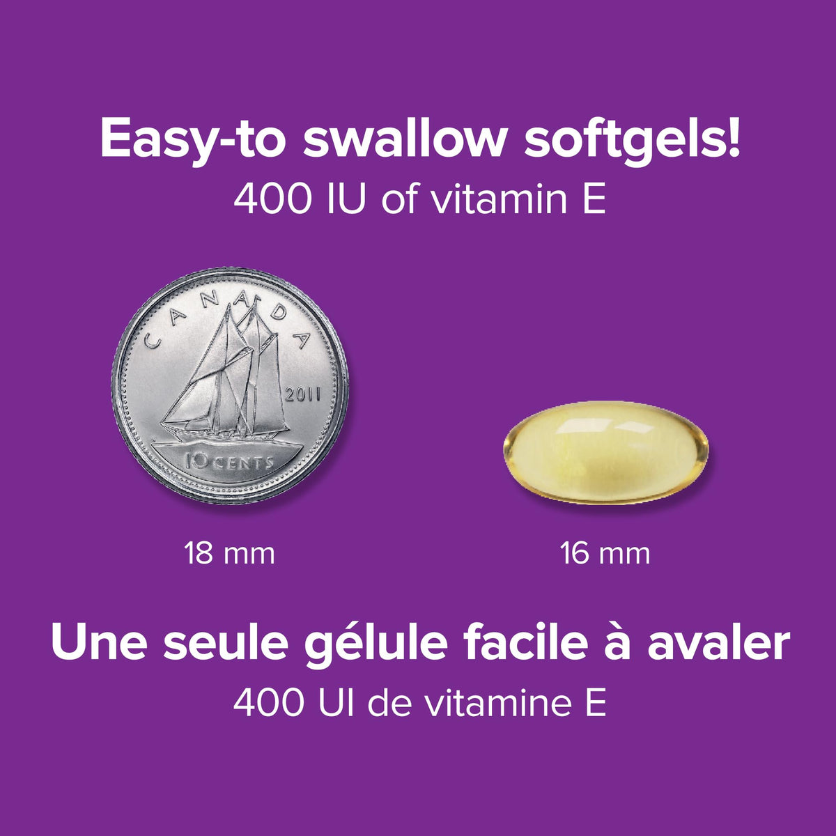 Webber Naturals Vitamin E 400 IU, 120 Softgels