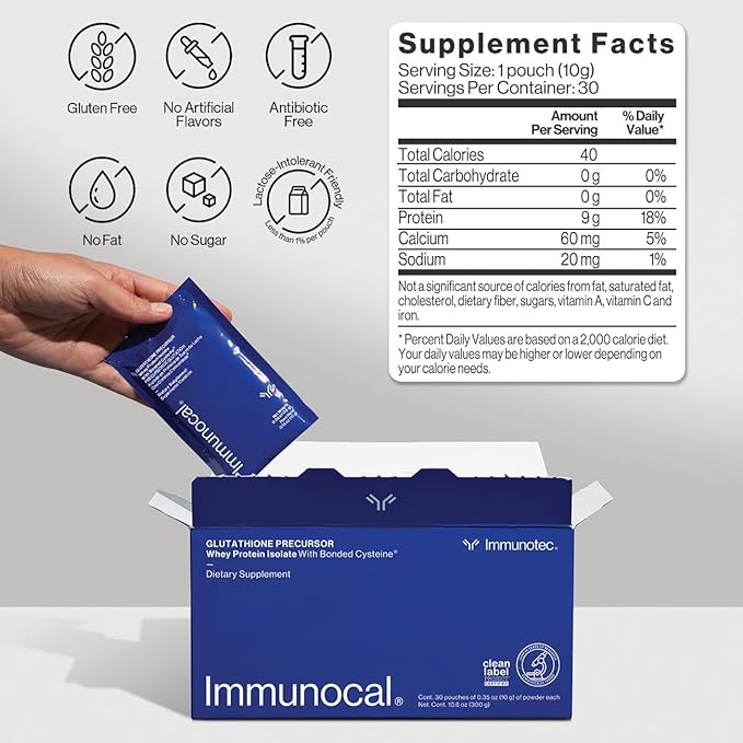 Immunocal® Glutathione Precursor 30 Servings