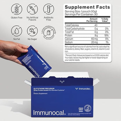 Immunocal® Glutathione Precursor 30 Servings