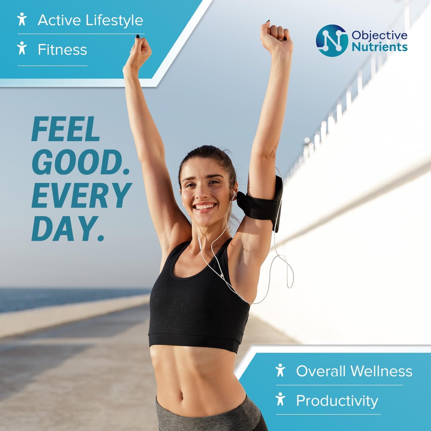 Objective Nutrients Thiamax TTFD Thiamine B1 Supplement | Vitamin B1 Supplement for Energy Focus – 60 Capsules