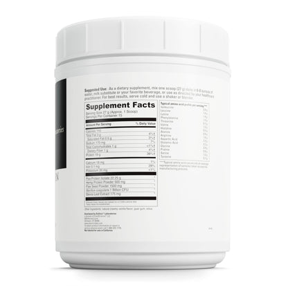 DaVinci Labs Vegan Protein - Protein Powder Supplement Supports Muscle & Tissue Repair* - Vegan Protein Supplement with Pea Protein & Flax Seed - Creamy Vanilla, 15 Servings (405 g)