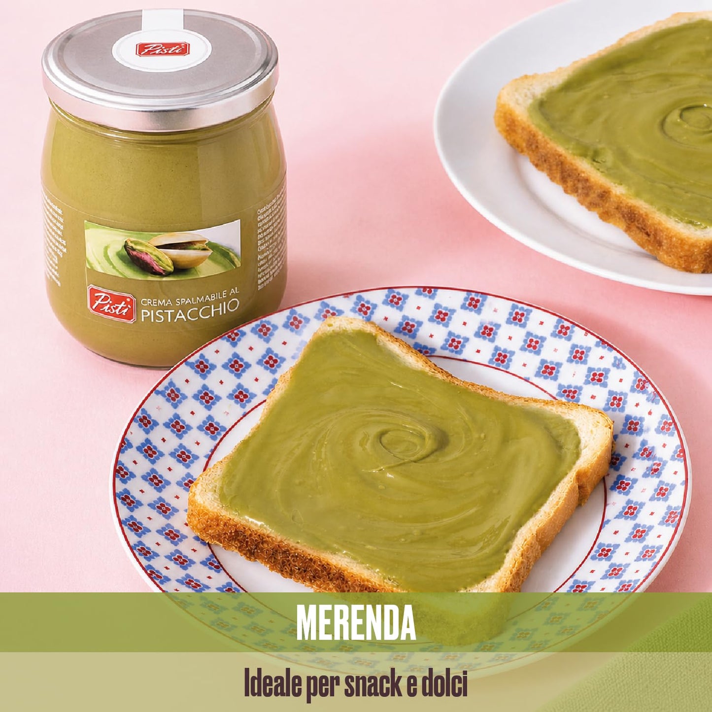 Pisti Spreadable Pistachio Cream 600g jar
