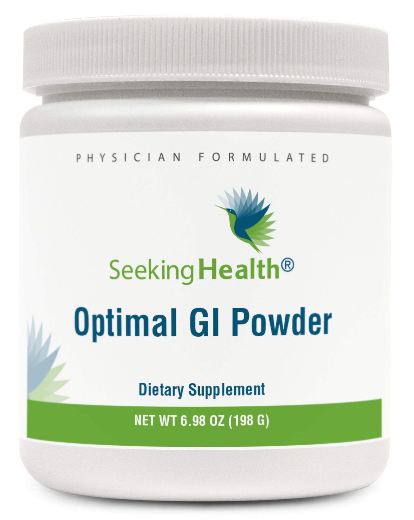 Seeking Health Optimal GI Plus Powder, Zinc and L-Glutamine, Natural Digestive Support with NADG, Physician Formulated, Vegan and Vegetarian (30 Servings)*