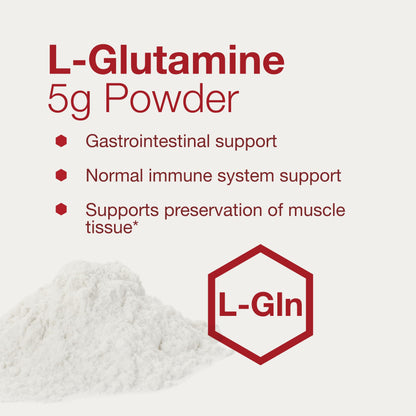 PROTOCOL FOR LIFE BALANCE L-Glutamine - Pure Powder - Muscle Tissue, Gut Health and Immune Support - 1 Pound