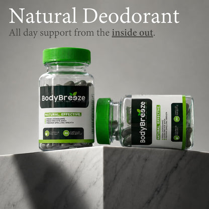 BodyBreeze Internal Deodorant Supplement - 30 Capsules