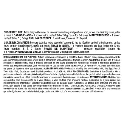 ALLMAX Creatine Monohydrate Powder, Micronized, Unflavored, 1000 g