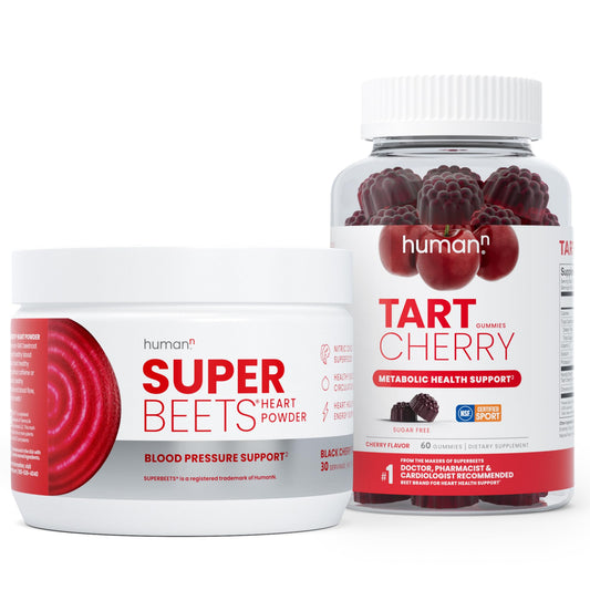 HumanN SuperBeets Black Cherry Powder & Tart Cherry Gummies