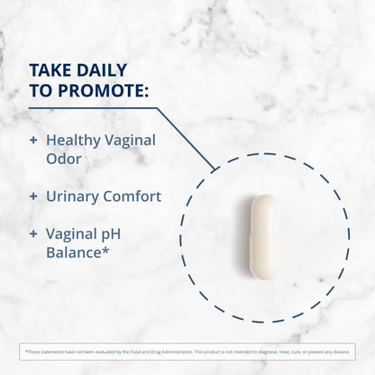 Metagenics UltraFlora Women's Probiotics for Vaginal Health - Support Microflora & Urinary Comfort - with Lactobacillus rhamnosus & Lactobacillus GR-1 reuteri RC-14 - Non-GMO - 30 Count