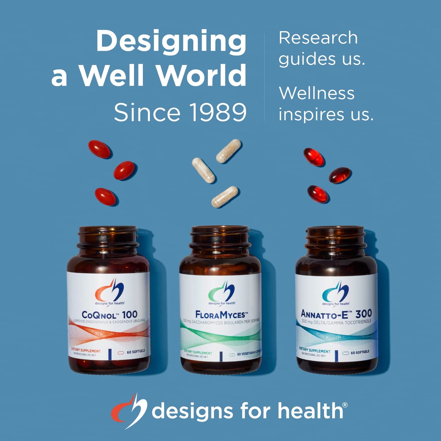 Designs for Health Collagen Powder & Women's Probiotic Bundle - ProbioMed Women (30 Capsules) Gut Health & Vaginal Support Probiotic with Whole Body Collagen (390g) Peptides for Bones, Joint & Skin