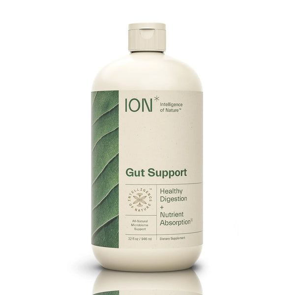 ION* Intelligence of Nature Gut Support Liquid | Promotes Digestive Wellness, Strengthens Immune Function, Alleviates Gluten Sensitivity, Enhances Mental Clarity | 2-Month Supply (32 oz.)
