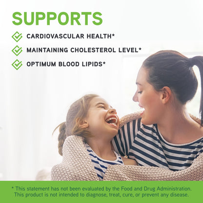 DAVINCI Labs CholestSure Supplement - Supports Cardiovascular Function, Helps Maintain Healthy Cholesterol Levels in a Normal Range* - Gluten-Free - 30-Day Supply - 90 Vegetarian Capsules