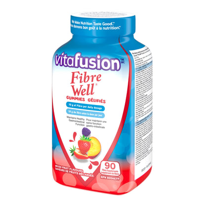 Vitafusion Fibre Well Fiber Supplements | 10g | 90 Gummies