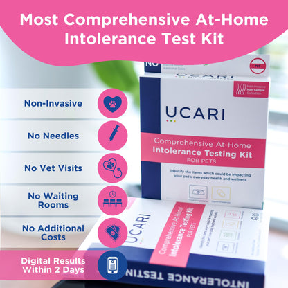 UCARI Sensitivity Test for Humans & Pets | Screens for 750+ Intolerances | Food & Environment Analysis