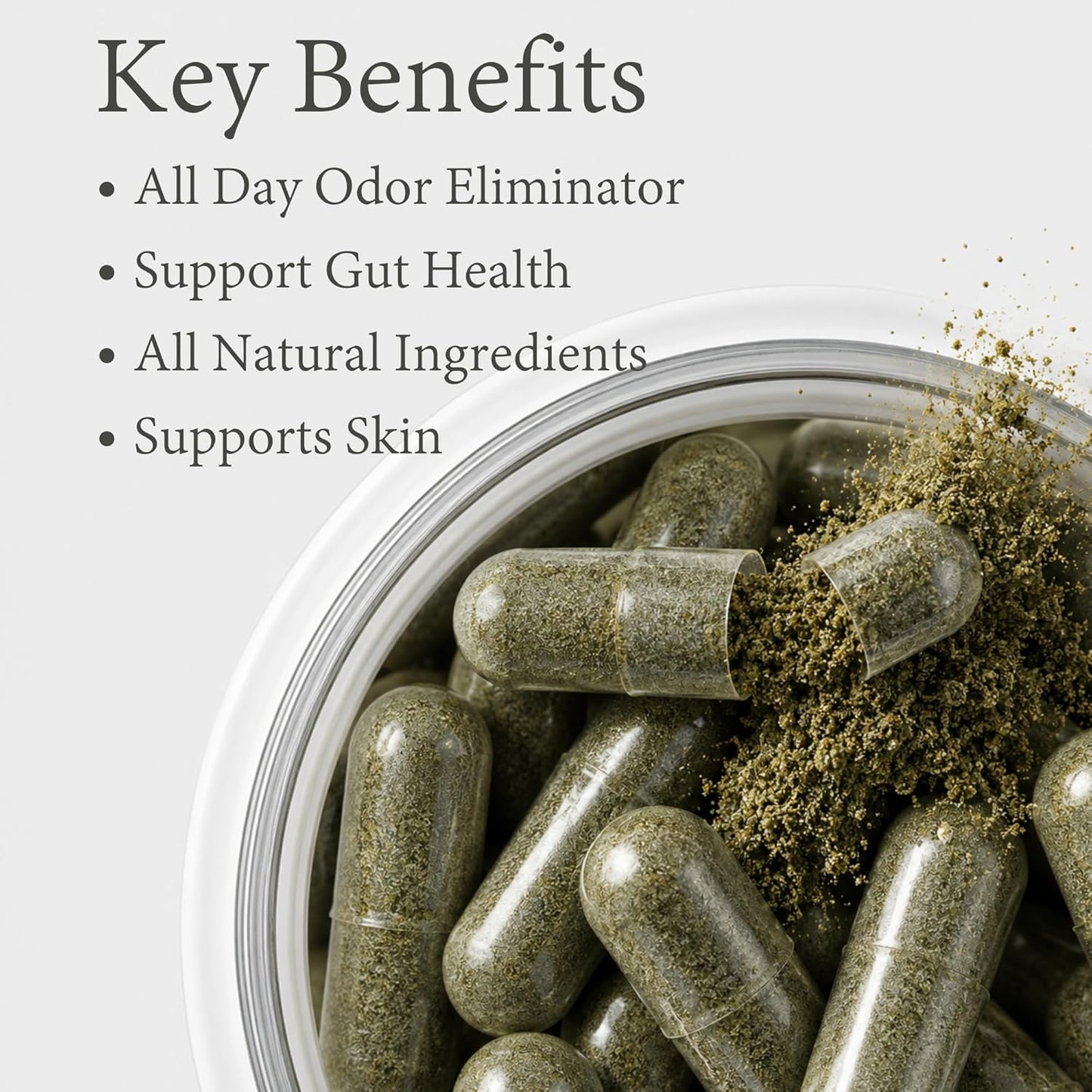 BodyBreeze Internal Deodorant Supplement - 30 Capsules