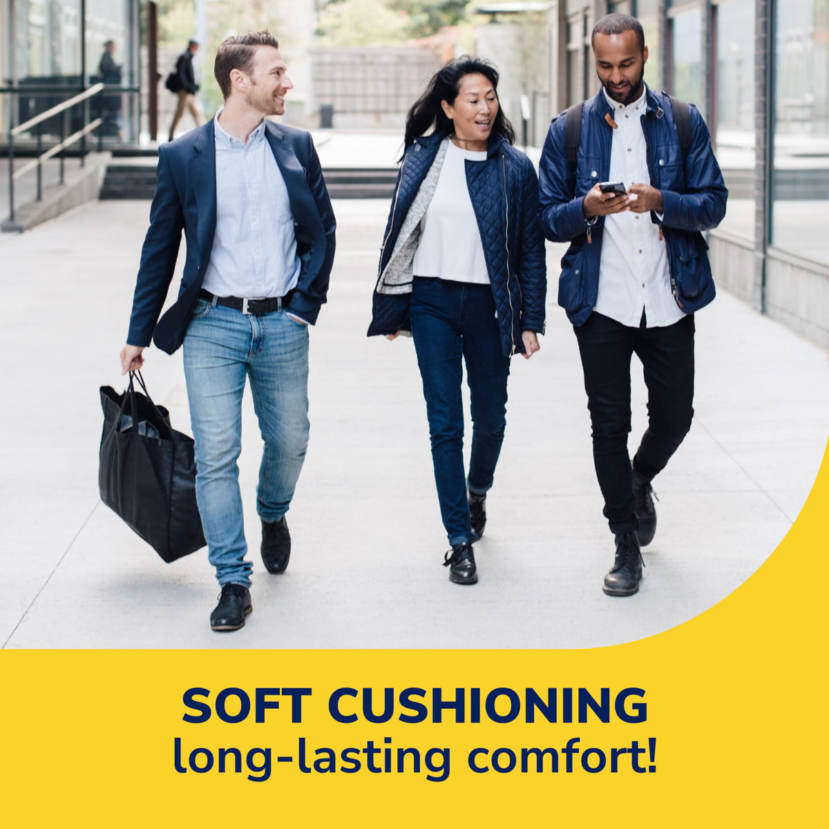 Dr. Scholl's® Air-Pillo® Comfort Insoles, Ultra-Soft Cushioning and Lasting Comfort with Two Layers of Foam that Fit in Any Shoe, Unisex (Men 7-13) (Women 5-10), 1 Pair, Trim to Fit Inserts